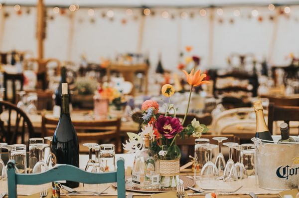 Arched wedding Tent, North East England Newcastle Wedding reception