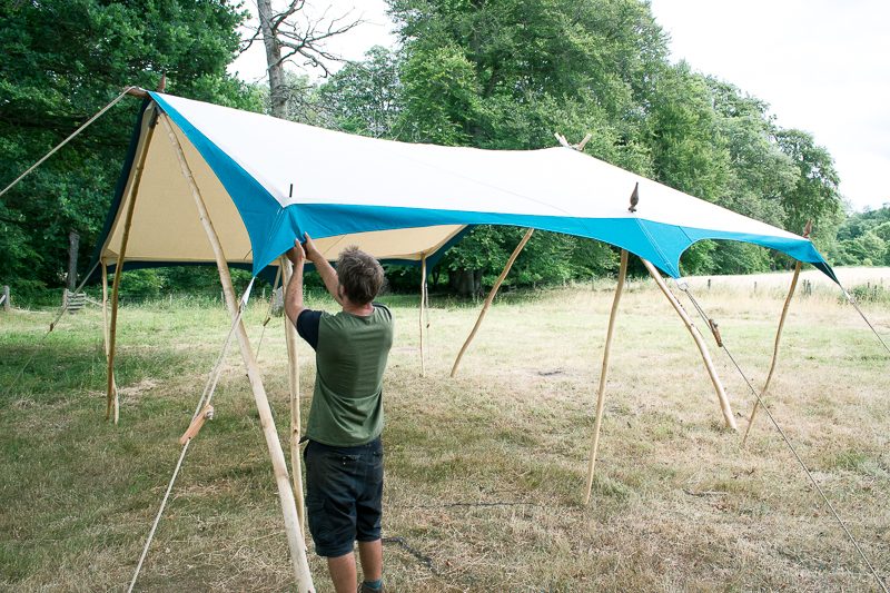 Woodsman's Awning at Wilderness Festival