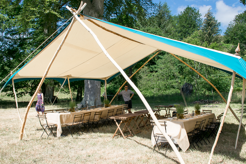 Woodsman's Awning at Wilderness Festival